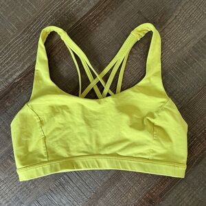Lululemon Free To Be Serene In Yellow Serpentine.